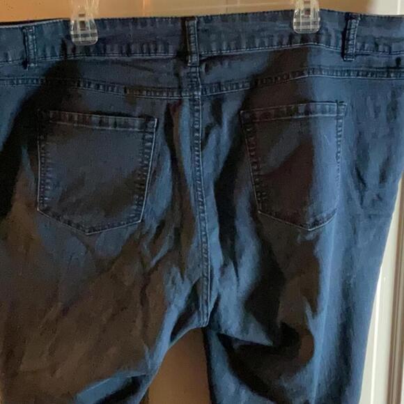 d. jeans Dark Blue size 20W Cropped jeans - Picture 6 of 8